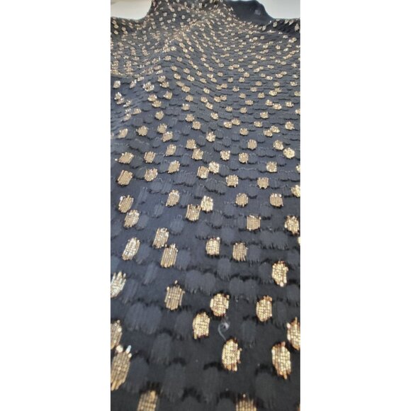 Chelsea 28 Black Mini Shift Party Dress Medium - Picture 7 of 10